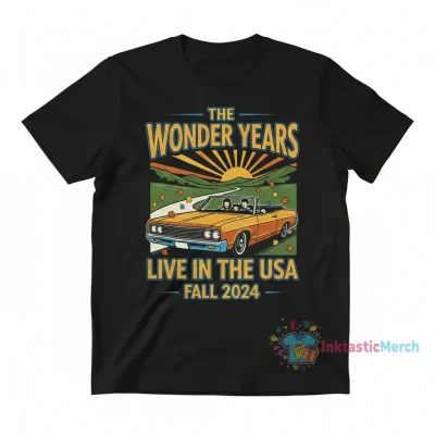 The Wonder Years Live In The USA Fall 2024 T-Shirt