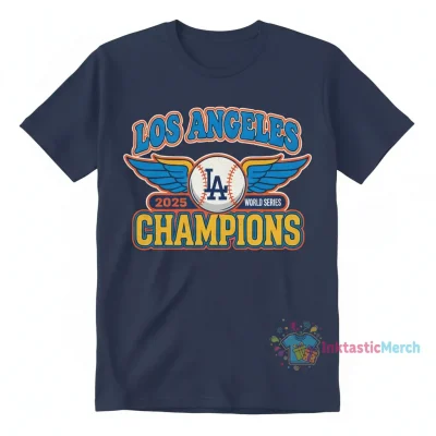 Los Angeles Dodgers 2025 World Series Champions Logo Shirt