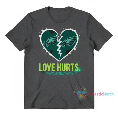 Love Hurts Philadelphia Eagles Signature Shirt