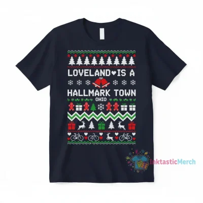 Loveland Hallmark Town Christmas Ugly Sweater