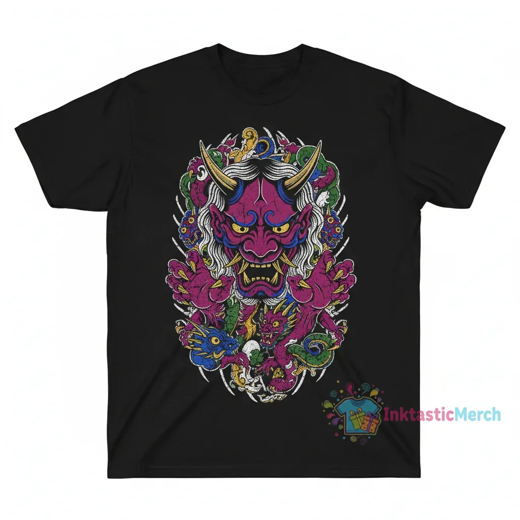 Mamono World Back Tattoo Tee 1 Mamono World Back Tattoo Tee