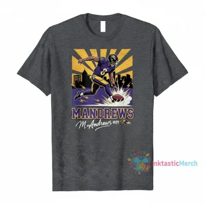 Mark Andrews "Mandrews Spike" Baltimore Ravens Signature Shirt