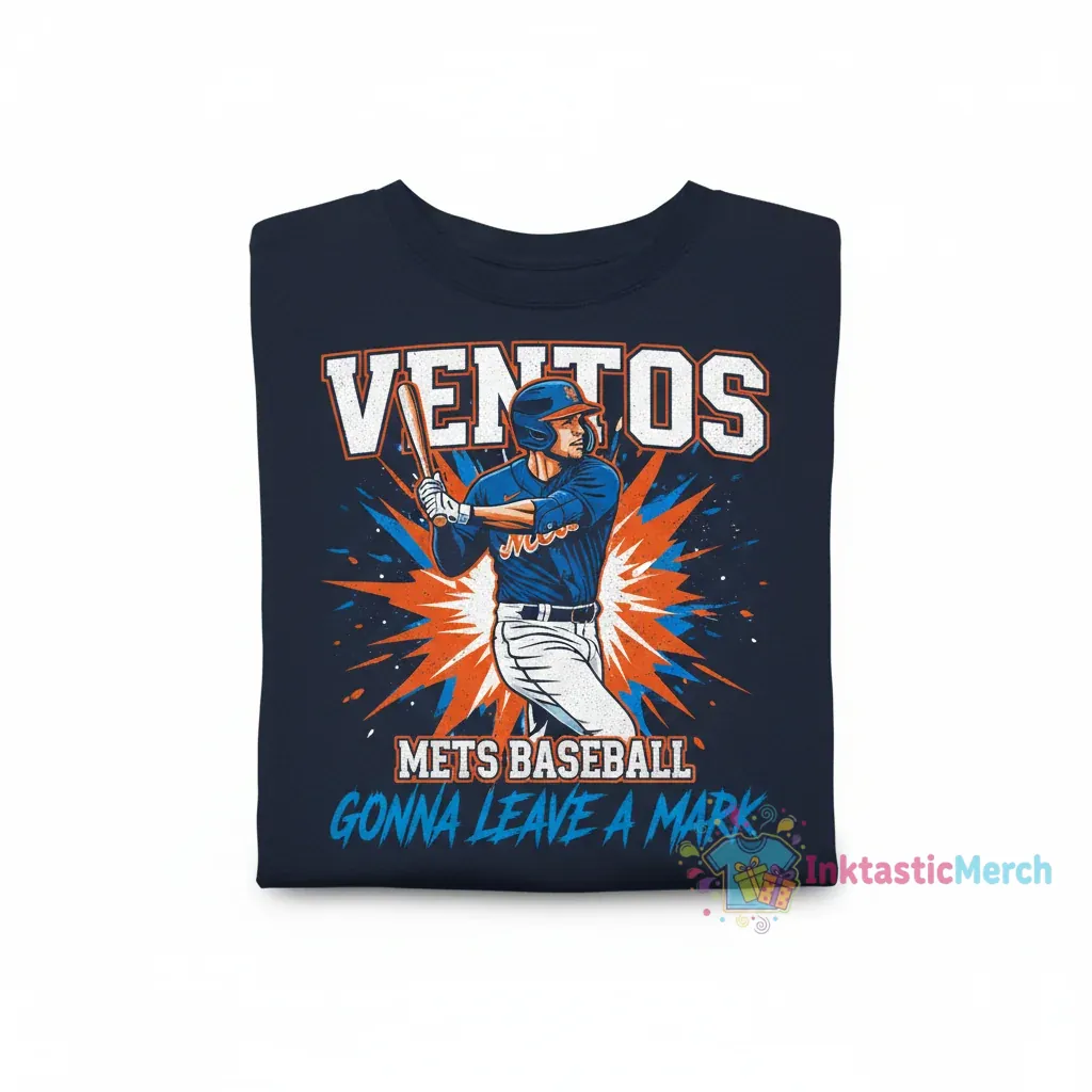 Mark Vientos Mets "Leave A Mark" Tee 1 Mark Vientos Mets "Leave A Mark" Tee