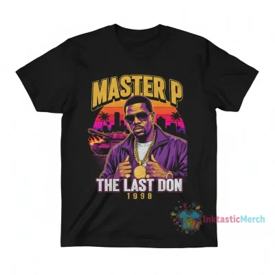 Master P The Last Don 1998 Vintage Rap T-Shirt