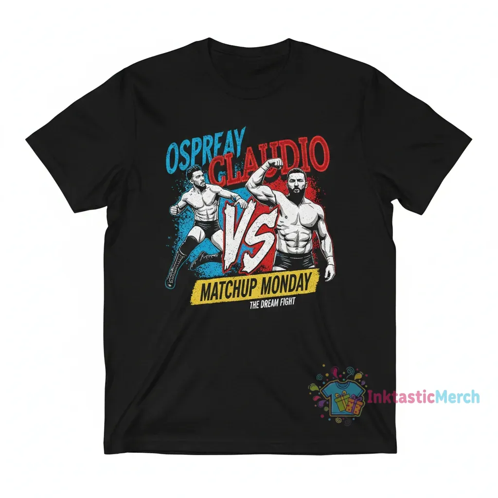 Matchup Monday: Ospreay vs. Castagnoli Tee 1 Matchup Monday: Ospreay vs. Castagnoli Tee