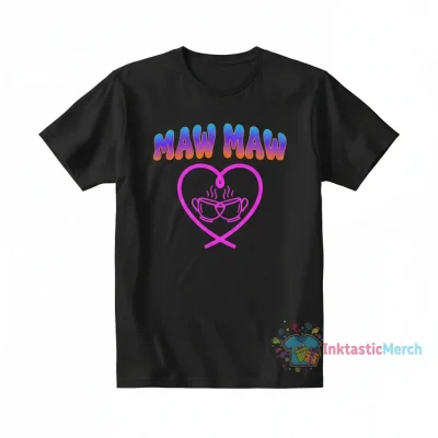 Maw Maw Men's Heavyweight Tee - Black, Size S
