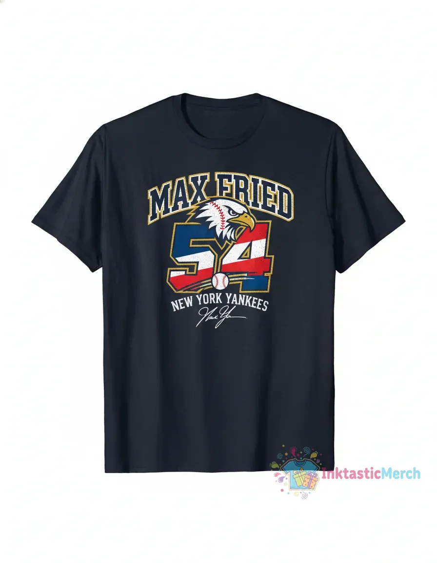 Max Fried New York Yankees Elite Signature Shirt 1 Max Fried New York Yankees Elite Signature Shirt