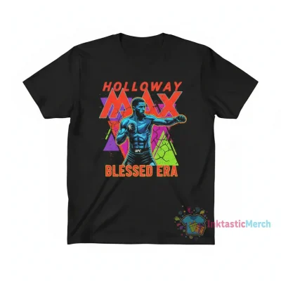 Max Holloway Signature Tee: Feel the Champion's Spirit