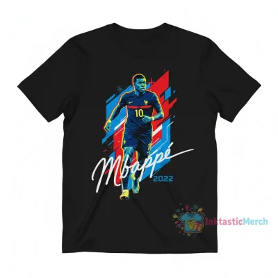 Áo Đấu Mbappé World Cup 2022 Pháp - Áo Bóng Đá Kylian Mbappé