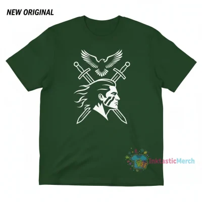 Men's Braveheart Freedom of Scotland Heavyweight T-Shirt - Black (Size S)