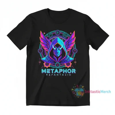 Metaphor ReFantazio Anime Graphic Tee: Vibrant & Durable Style