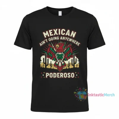 Mexican Ain't Going Anywhere. Powerful MAGA Tee.