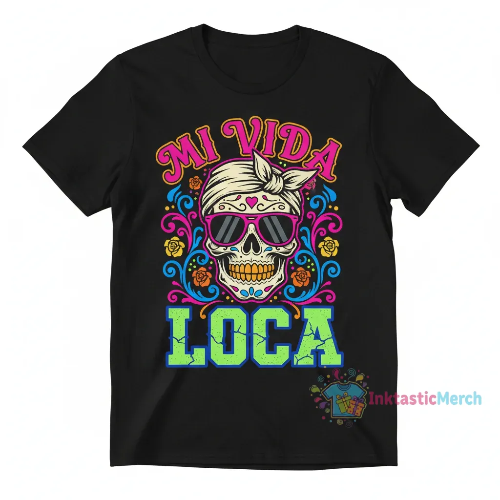Mi Vida Loca T-Shirt - Premium Quality Graphic Tee 1 Mi Vida Loca T-Shirt - Premium Quality Graphic Tee
