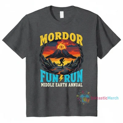 Middle-earth's Annual Mordor Fun Run T-Shirt