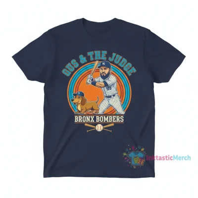 Miniature Dachshund Gus & Aaron Judge Fan T-Shirt