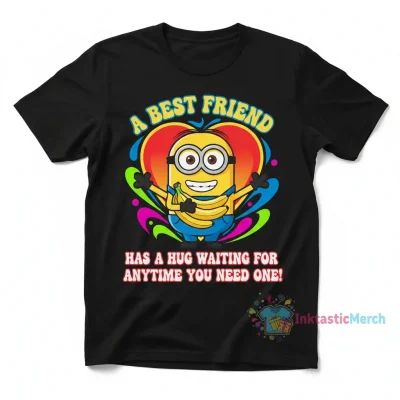 Minion Banana Best Friend Hug T-Shirt