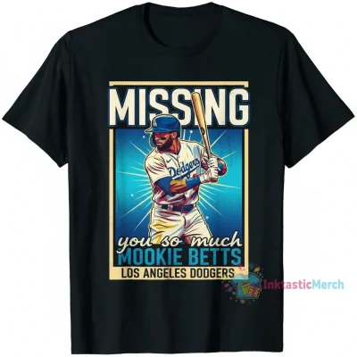 Mookie Betts LA Dodgers "Missing You" Tee