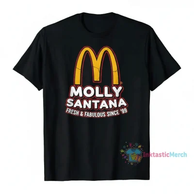 Molly Santana McDonald's Logo T-Shirt: Durable Style & Comfort