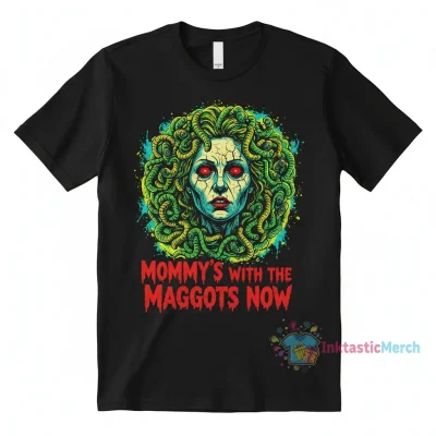Mommy's with the Maggots Evil Dead Rise Tee