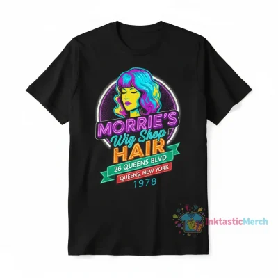 Morrie's Wig Shop Hair 26 Queens Boulevard Queens New York Graphic T-Shirt