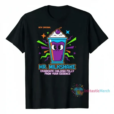 Mr. Milkshake: Erase Childish Folly with Premium Comfort Tee