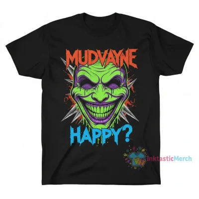 Mudvayne Happy T-Shirt | Official Mudvayne Merch
