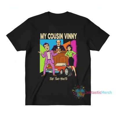 My Cousin Vinny Movie T-Shirt | Men's Heavyweight Black | Size S