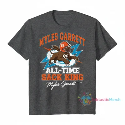 Myles Garrett 'Sack King' Signature Tee
