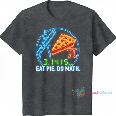 National Pi Day Shirt: Math Teacher Pie Equals Pie Tee