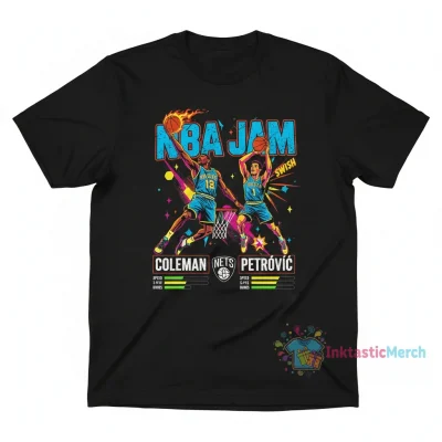 NBA Jam Coleman & Petrovic Tee