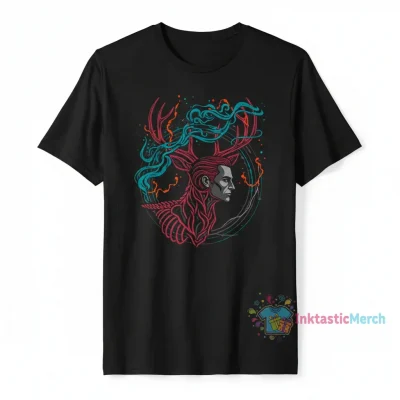 NBC Hannibal Poster T-Shirt - Men's Heavyweight Black