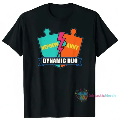 Nephew And Aunt Matching Shirts Outfits Tee 1 T-shirt Men's Heavyweight T-shirt