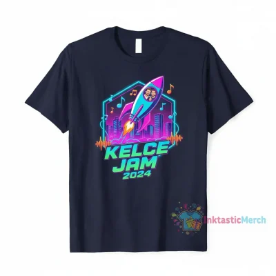 New Heights Podcast Kelce Jam T-Shirt | Officially Licensed Fan Apparel