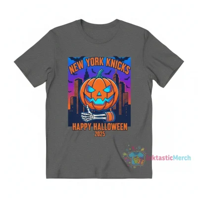 New York Knicks Happy Halloween 2025 Limited Edition Poster Shirt