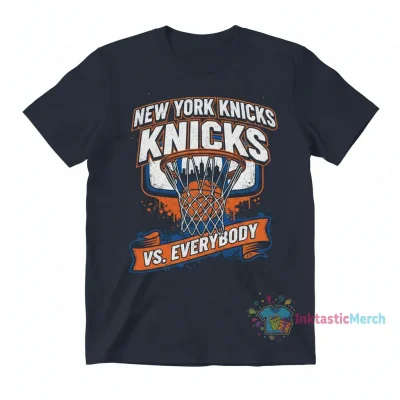 New York Knicks vs Everybody NBA Playoffs T-Shirt - Official Fan Apparel