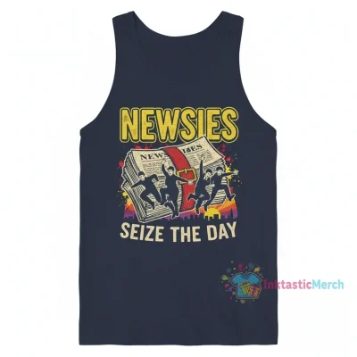 Newsies Characters Men's Classic Tank Top - True Royal