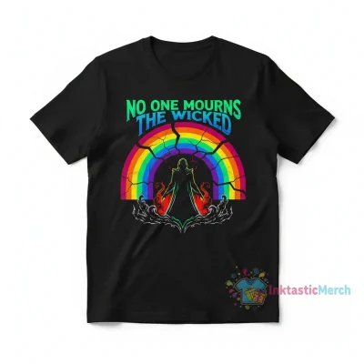 No One Mourns The Wicked: Rainbow Tee