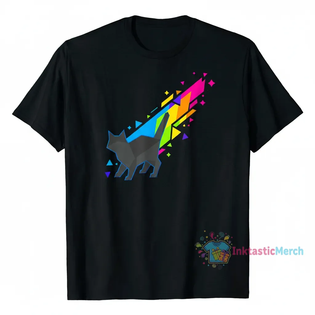 Nyan Cat Rainbow Tee 1 Nyan Cat Rainbow Tee
