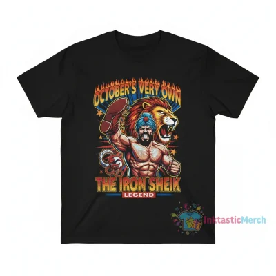 October's Very Own The Iron Sheik Superstar Shirt