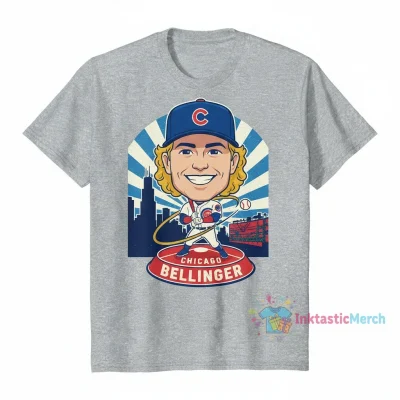Official Cody Bellinger Chicago Baseball Bobblehead Fan Tee
