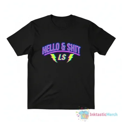 Official Leo Skepi "Hello and Shit" Logo T-Shirt