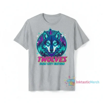 Official Minnesota Timberwolves City Edition 2025 T-Shirt