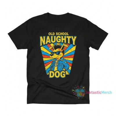 Official Naughty Dog Old School Shirt