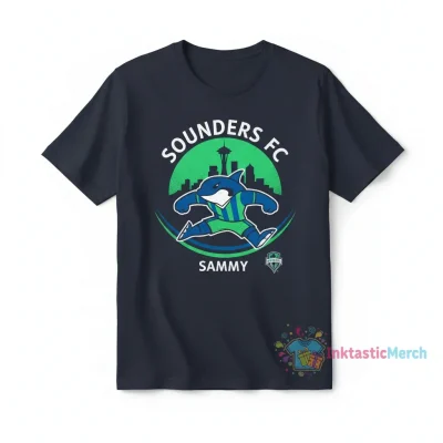Official Seattle Sounders FC Mascot T-Shirt - Soccer Fan Apparel
