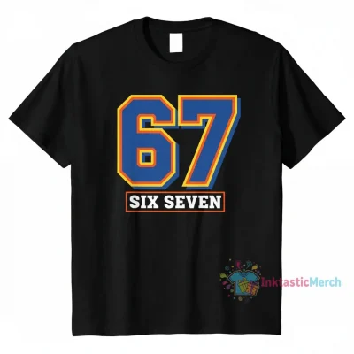 Official Six Seven Numbers 67 T-Shirt