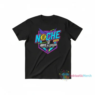 UFC Noche 2025 Official Logo Tee