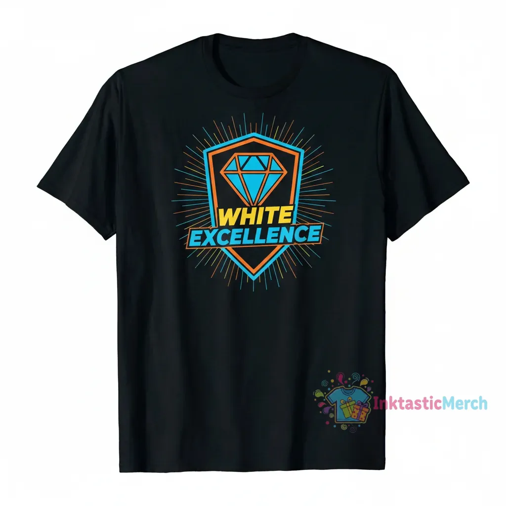Official White Excellence T-Shirt 1 Official White Excellence T-Shirt