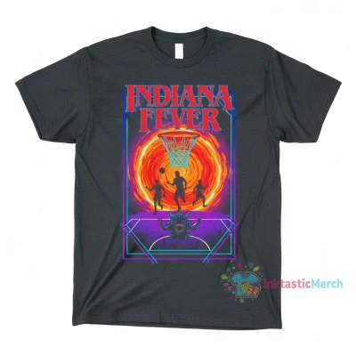 WNBA Indiana Fever x Stranger Things Official Tee