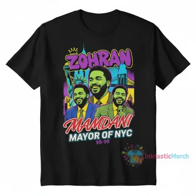 Zohran Mamdani NYC 90s Bootleg Shirt - Iconic Political Tribute