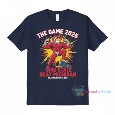 Ohio State Buckeyes Beat Michigan Wolverines 2025 'The Game' Mascot T-Shirt